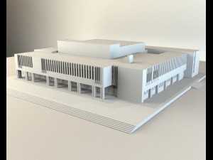 school model 3Dモデル