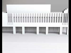 school model 3D मॉडल