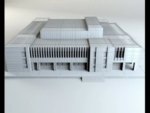 school model 3D Model