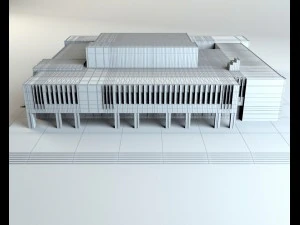 school model 3D Model