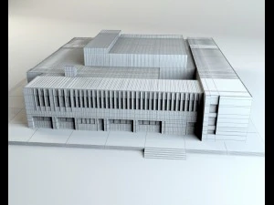 school model 3D Model