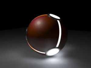 shattering glass 3D Model