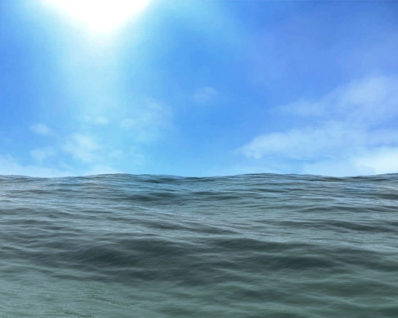 animated realistic sea 3D Model .c4d .max .obj .3ds .fbx .stl .blend 