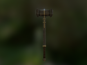 game ready medieval warhammer 3D 模型