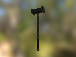 game ready medieval warhammer 3D 模型