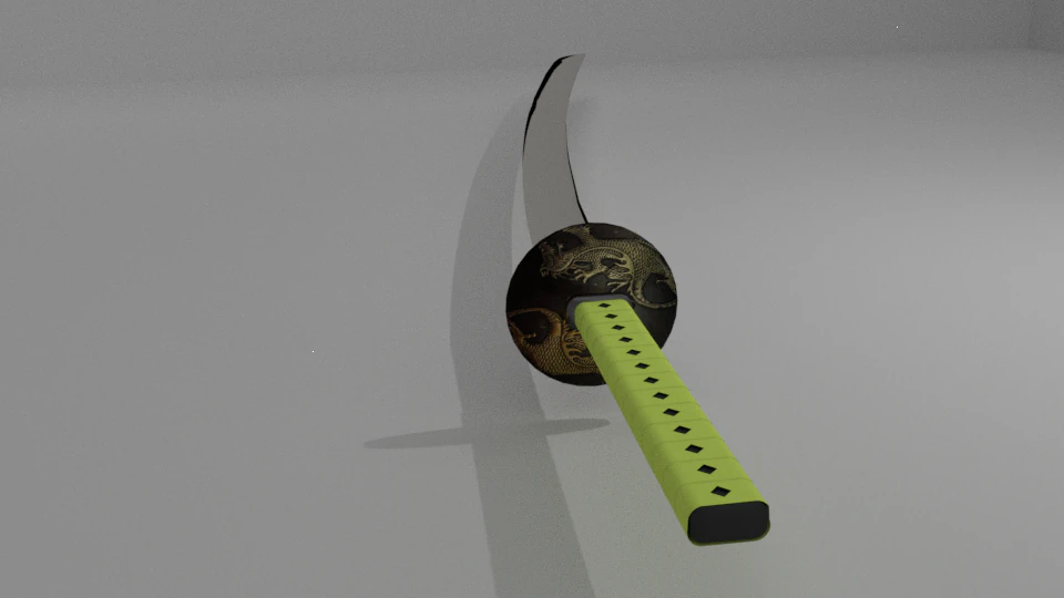 katana khondze masamune 3D Model .c4d .max .obj .3ds .fbx .stl .blend