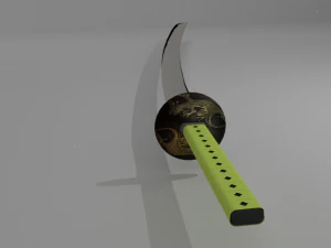 katana khondze masamune 3D Model