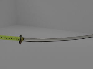 katana khondze masamune 3D मॉडल
