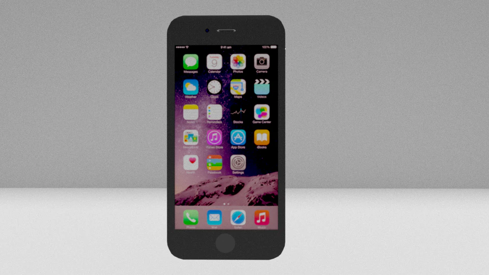 iphone 5 3D Model .c4d .max .obj .3ds .fbx .stl .blend 