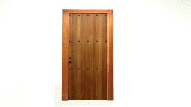 door Model 3D .c4d .max .obj .3ds .fbx .stl .blend 
