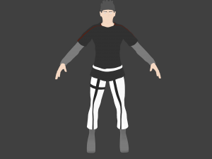 anime character Model 3D