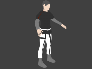 anime character 3D 模型