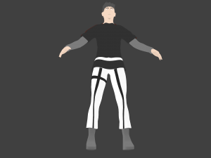 anime character 3D 模型