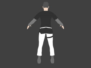 anime character 3D 模型