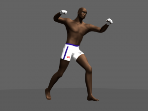 character ufc 3D Model