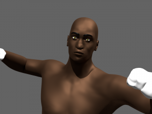 character ufc 3D Model