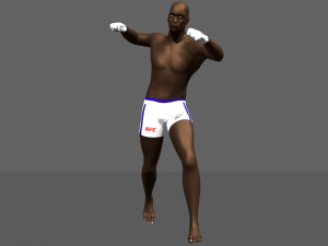 character ufc 3D Model