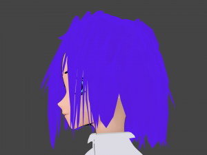 anime female Modèle 3D