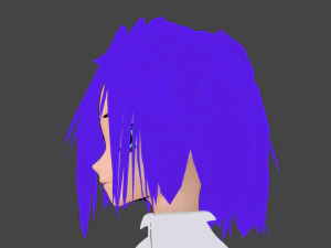 anime female 3D Model