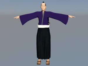 samurai japan 3D Model