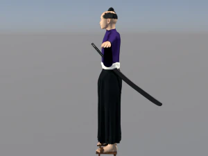 samurai japan 3D Model