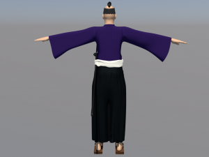 samurai japan Modello 3D