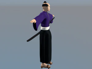 samurai japan 3D Model