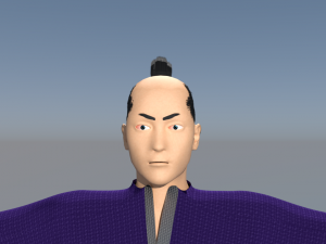 samurai japan Modello 3D