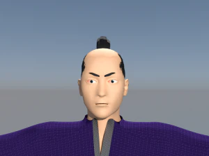 samurai japan 3D Model
