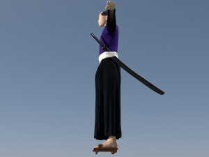 samurai japan Modello 3D
