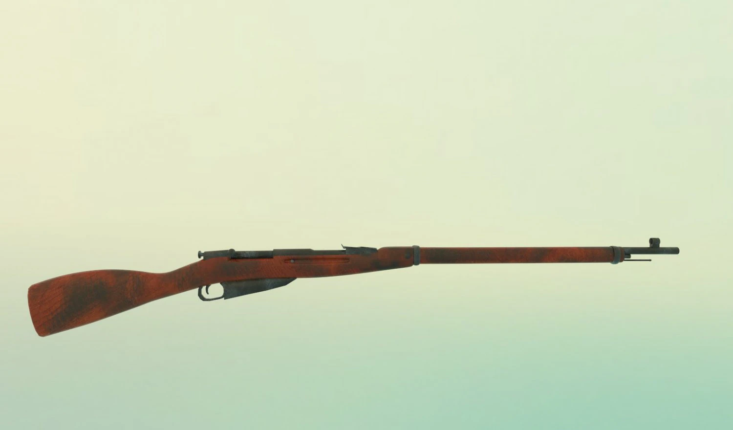 mosin rifle 1891 3D Model .c4d .max .obj .3ds .fbx .stl .blend 