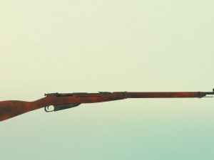mosin rifle 1891 3Dモデル