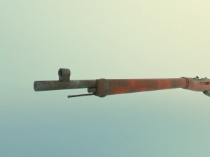 mosin rifle 1891 3D 模型