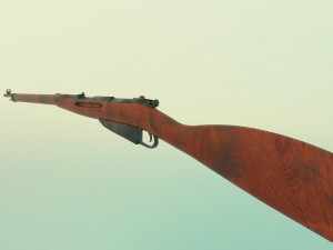 mosin rifle 1891 3D 模型