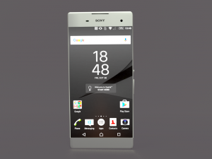 sony xperia f3115 3D 模型