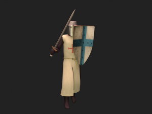 crusader Model 3D