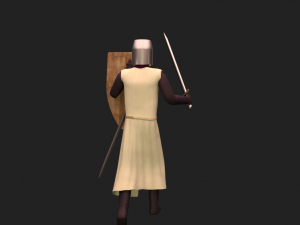 crusader Model 3D