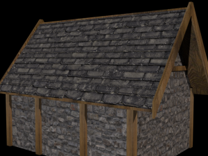 medieval house 1 3D 模型