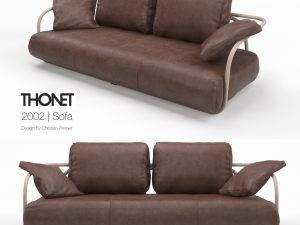 thonet sofa 3Dモデル