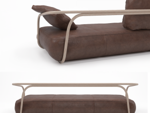 thonet sofa 3Dモデル