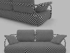 thonet sofa 3Dモデル