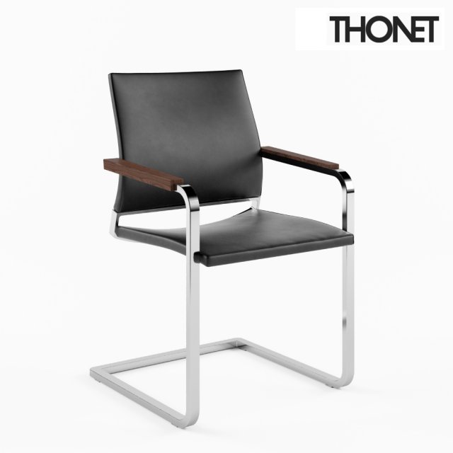 thonet chair s 95 pf 3D Model .c4d .max .obj .3ds .fbx .stl .blend