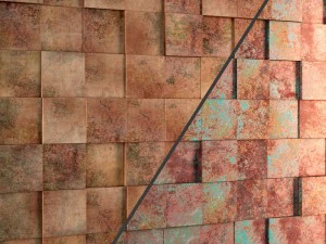 3डी पैनल ऑक्सीडेटेड कॉपर प्लाडेक 3D मॉडल