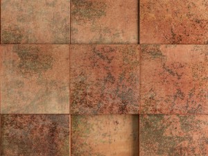 3d panel oxydated copper pladec 3D 모델