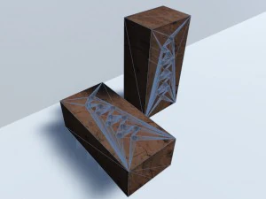 red brick 3d 3D Model