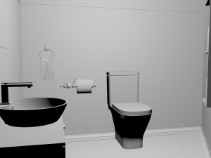 bathroom Modèle 3D