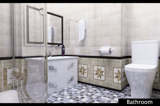 bathroom Modèle 3D .c4d .max .obj .3ds .fbx .stl .blend 