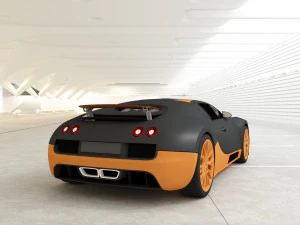 Бугатти Вейрон 3D Модель