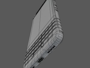 blackberry keyone 3D Model