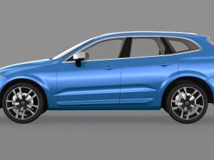 volvo xc60 t6 2018 3D मॉडल